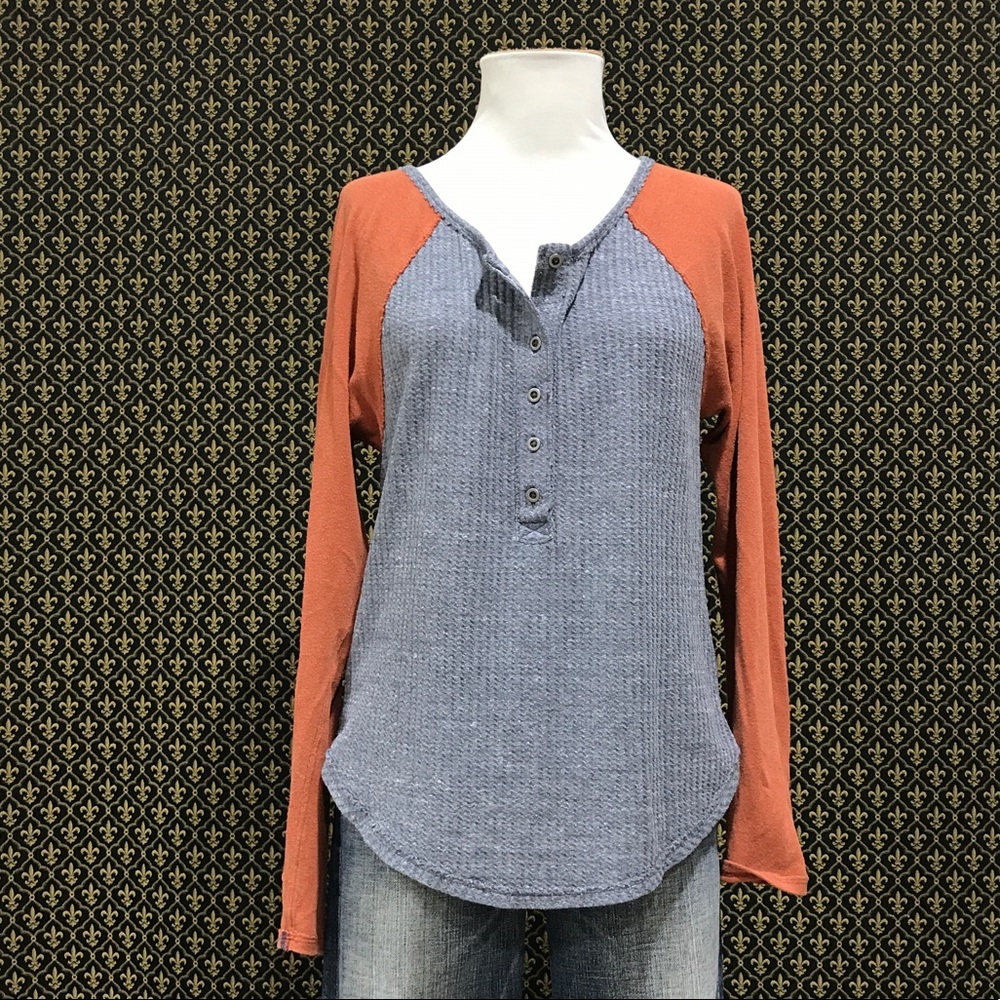 Free People Baseball Tee
